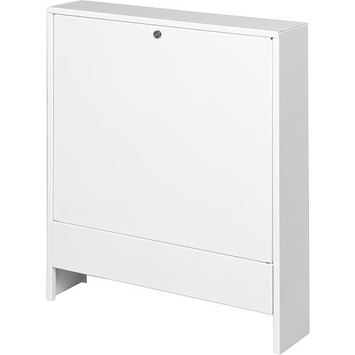 Wall cabinet VA/L, completely white Anwendung 1