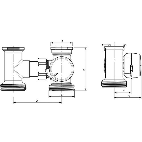 3-way compact mixer type VRH 139 Anwendung 1