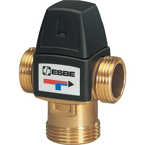 Vanne thermostatique type VTA 322, filetage mâle Standard 1