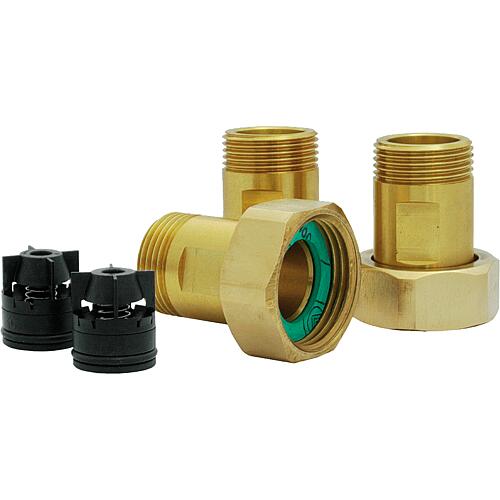 KTD 312 screw connection set with backflow preventer Standard 1
