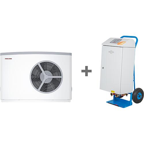 Heat pumps WPL 25 + mobile electric heating system EWM21/2.0 Standard 1