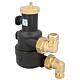 High-efficiency Deaerators CALEFFI HED, 22 mm compression fitting