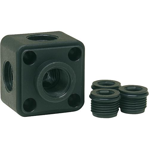 Plastic air distribution socket Standard 1