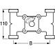 4-way mixer series VMX (X shape) Standard 4