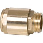 Non-return valve, IT to ET flow with metal insert and Viton seal