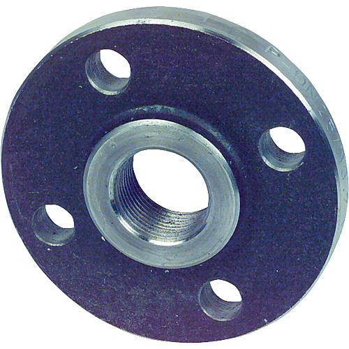 Threaded flange, black Standard 1