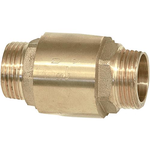 Non-return valve, ET on both sides, max. 110°C Standard 1