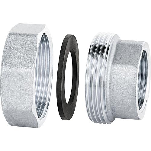 Pump flange screw connection