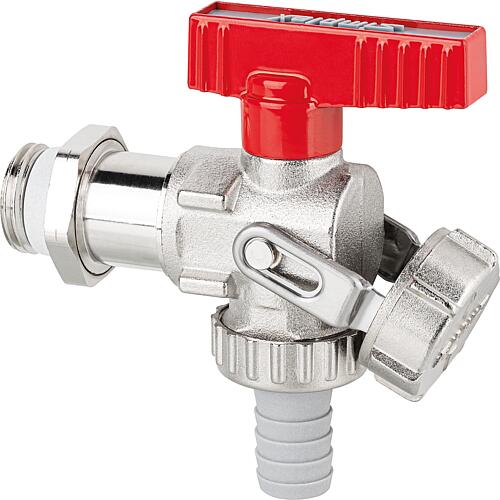 KFE ball valve DN 15 (1/2”), long design, 10 bar Standard 2