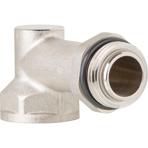 Elbow connector, long, DN 25 (1”) IT x ET Standard 1