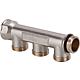 3-way manifold, Eurocone, nickel-plated