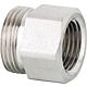 Screw connector Straight ET x IT 1/2 IT x Eurocone nickel-plated