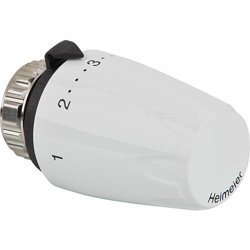 Thermostatic head DK with built-in sensor fluid-filled thermostat, white RAL 9016