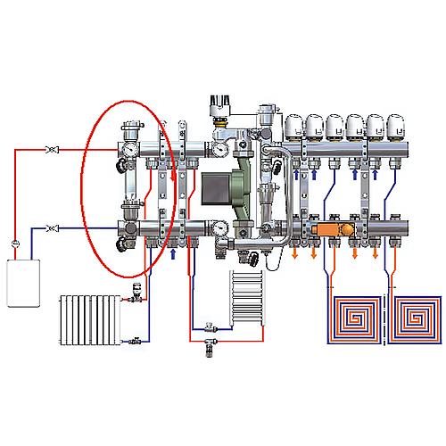 Kit bypass DN25 (1")