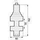 Thermal discharge safety device model 544, DN15 (½”) IT, with backfeed