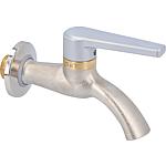 Sky outlet ball valve DN15 (1/2"), PN100, frost-proof, silver handle