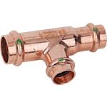 Copper press fitting 
T-piece (reduced)