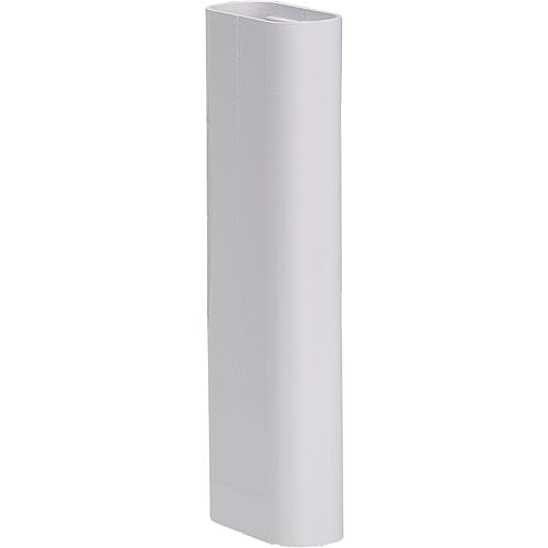 Stand bracket accessories Design tube, glossy white for Super-Standfix-Plus