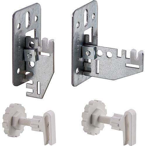 Wall brackets 
with spacer Standard 1