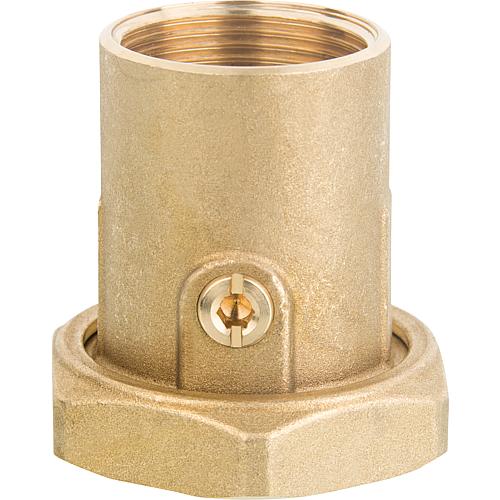 Replacement screw connections with ball valve DN 32 (1 1/4") Standard 1