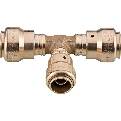 Pronto Fit plug connection system T-piece centre outlet reduced Standard 1