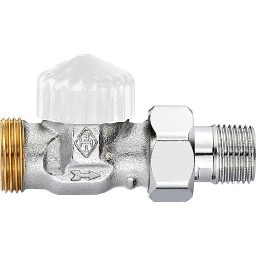 V-exact II thermostatic valve body, with pre-set