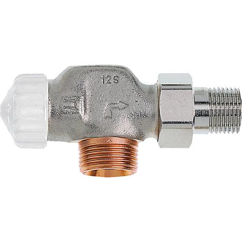 V-exact II thermostatic valve body, with pre-set