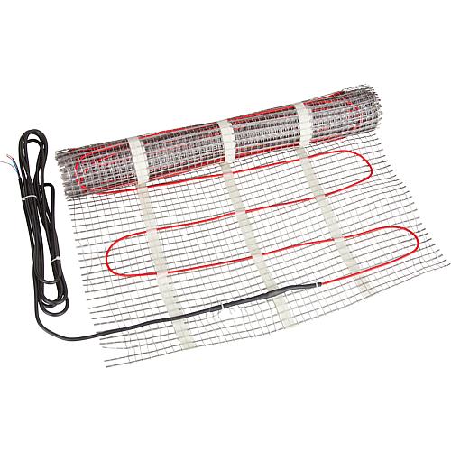 Thin bed heating mat for fitting in tile adhesive, 10.0x0.5m=5.0m¦, 750W