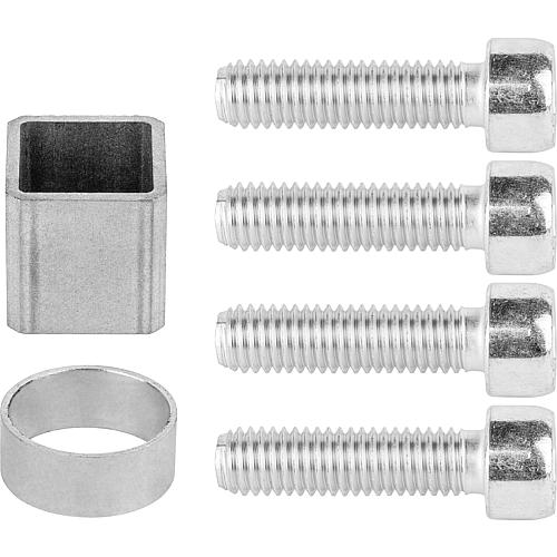 Attachment set for electric motor drives for Artemis and Thesis DN 80 and DN 100