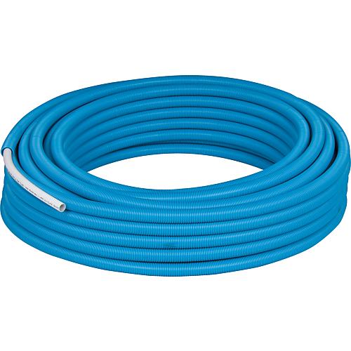 WS multi-layer composite piping WS, PE-RT in blue protective tube, supplied in rolls Standard 1