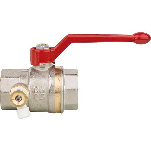 Ball valve, IT x IT, with drainage DN 8 (1/4") Standard 1