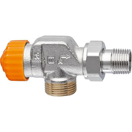 Thermostatic valve body IMI Heimeier Eclipse DN15(1/2")x G3/4"ET, axial"