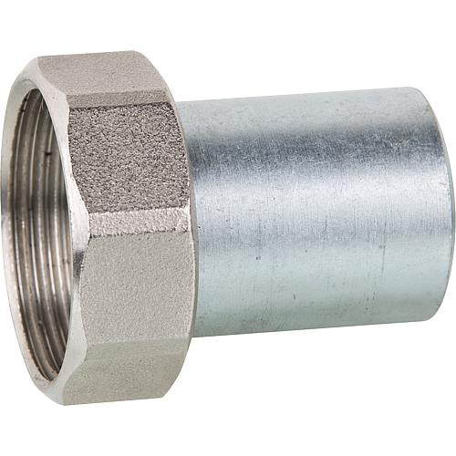 Raccord vissé pour plaque d echangeur de chaleur ZB50+60, pour branchement DN 25, üWM 1 1/4"