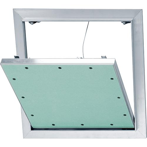 Inspection flap Alu-Star with plasterboard insert