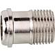 Screw nipple R 3/8", conical sealing, nickel-plated brass Heimeier 0121-01.010