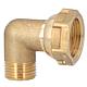 Brass bracket 90° (union nut x ET) Standard 1