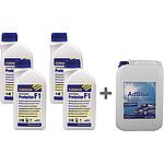 Vorteilspaket 4x Korrosionsschutzmittel Protector F1 500 ml + AdBlue® 10 l Kanister