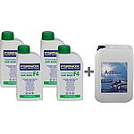 Paquet avantageux 4x colmatage de fuites de chauffage F4, 500 ml + AdBlue® bidon 10 l