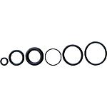 Rubber O-rings for plumbing fittings