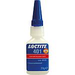 Adhésif instantané universel (NSF) LOCTITE 401, flacon doseur de 20g