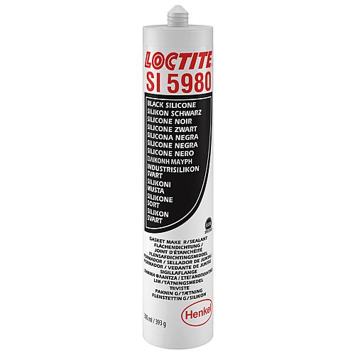 Joint de surface universel flexible (silicone) LOCTITE SI 5980 noir Standard 1