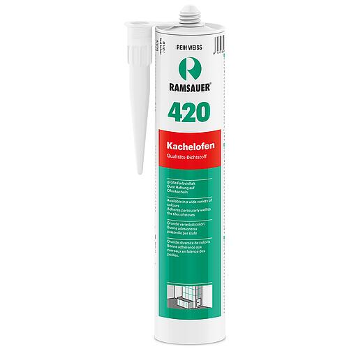 Tile oven 420 pearl white temperature-resistant joint sealant 310ml cartridge