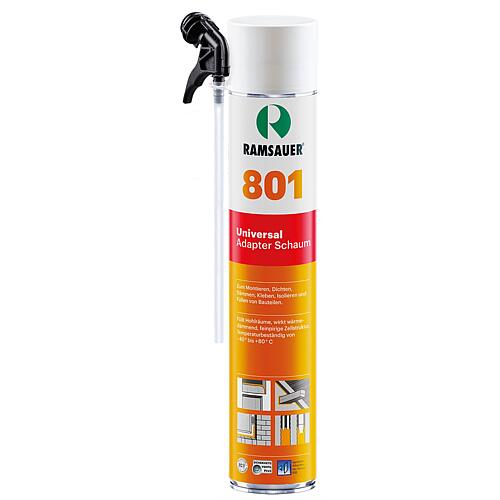 Mousse expansive de montage 801, avec adaptateur Standard 1