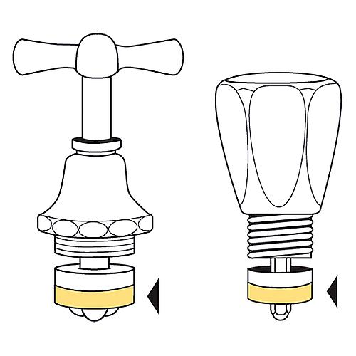 Joints pour tête de robinetterie avec trou OHA® Standard 2