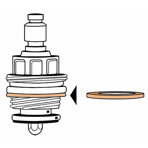 Fibre rings for upper tap pieces and union nuts Standard 2