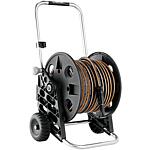 Plastic/aluminium hose trolley, Genius set 
with 30 m hose and spray nozzle