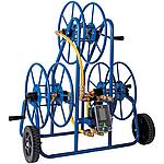 Hose trolley 3-way, type 1000, steel