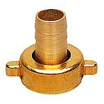 Brass hose fitting Swiss design