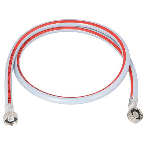 Rubber connection hose for washing machines and dishwashers