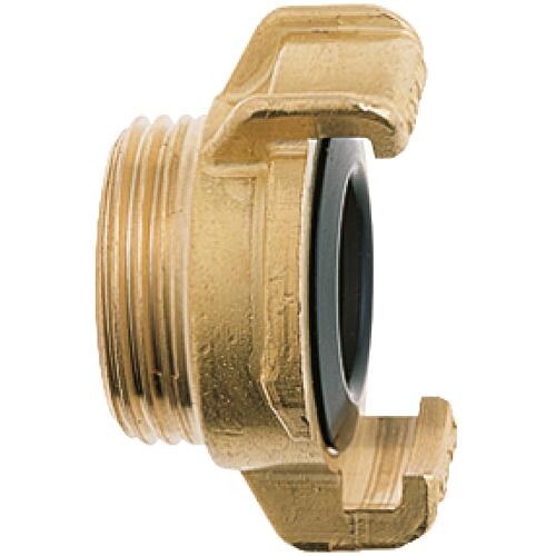 GEKA plus threaded piece (ET), brass Standard 1